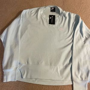 Women’s Light Blue Nike Crewneck